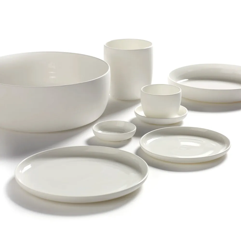 Serax - Piet Boon - Base Laag Bord D24 cm - Set van 4 Hot