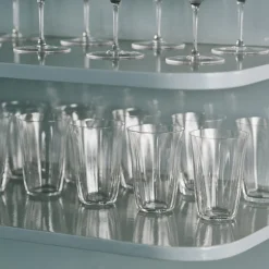 Serax - Sergio Herman - Silhouette Theeglas - Set van 4 Hot