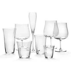 Serax - Sergio Herman - Silhouette Theeglas - Set van 4 Hot