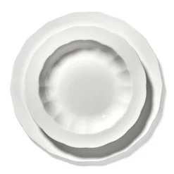 SERAX - Sergio Herman - Silhouette Diep Bord - Wit - Set van 4