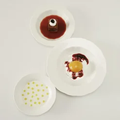 SERAX - Sergio Herman - Silhouette Diep Bord - Wit - Set van 4