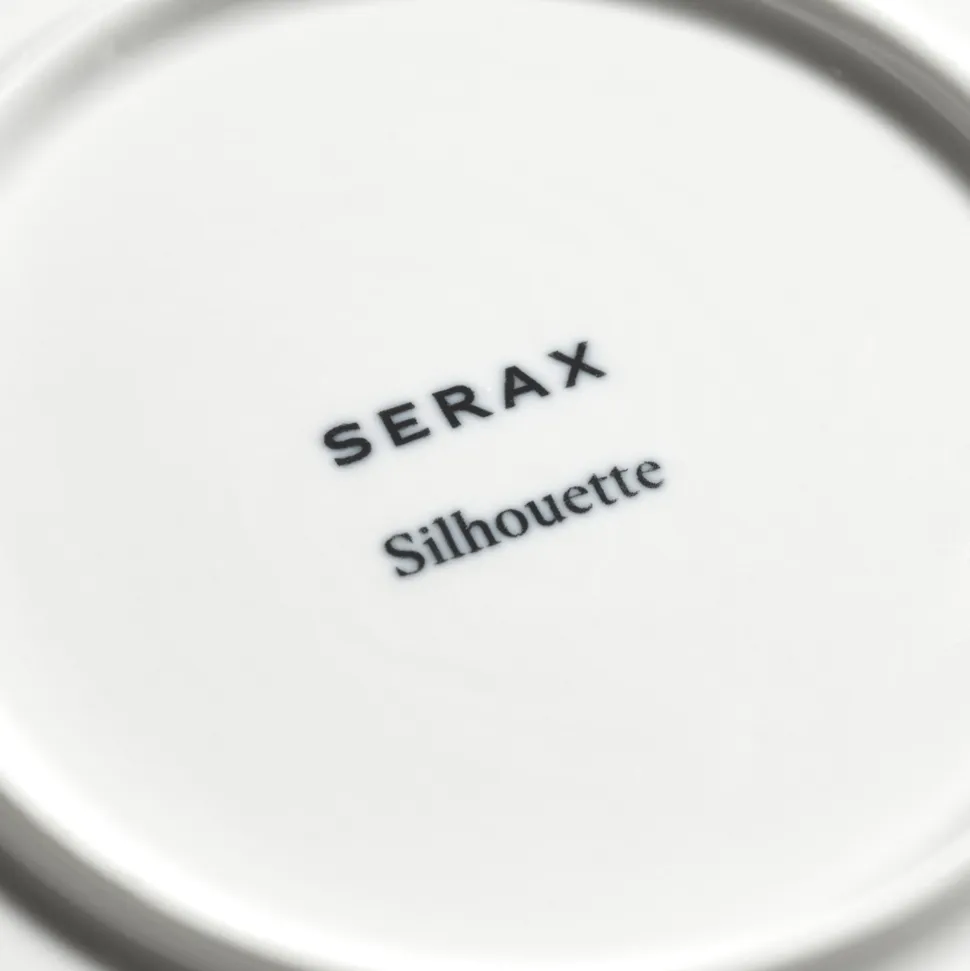 SERAX - Sergio Herman - Silhouette Diep Bord - Wit - Set van 4