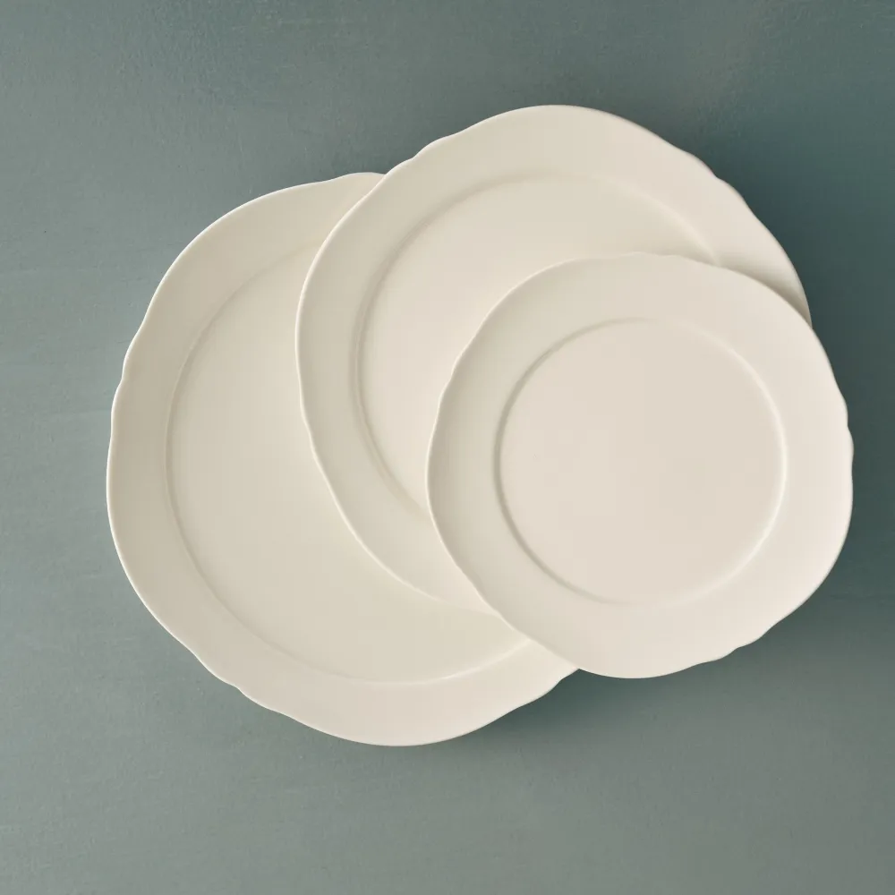 Serax - Sergio Herman - Silhouette Dinerbord - Wit - Set van 4