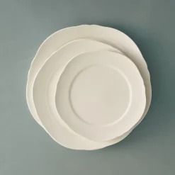 Serax - Sergio Herman - Silhouette Ontbijtbord - Wit - Set van 4 Best