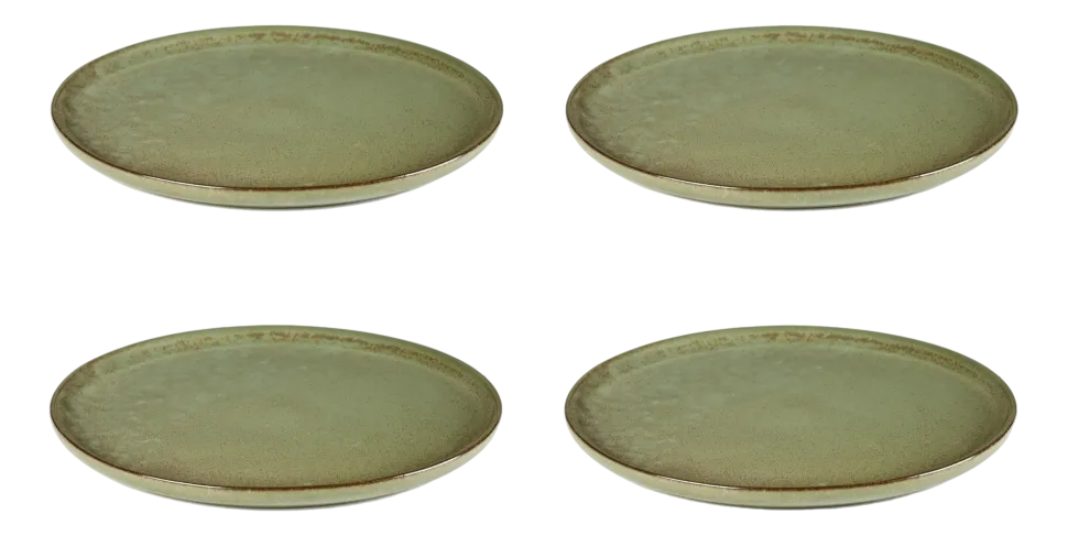 SERAX - Sergio Herman - Surface Bord 4 st. - D27 cm - Camogreen