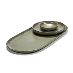 Serax - Sergio Herman - Surface Tapasbord - Indy Grey - Set van 4 Outlet