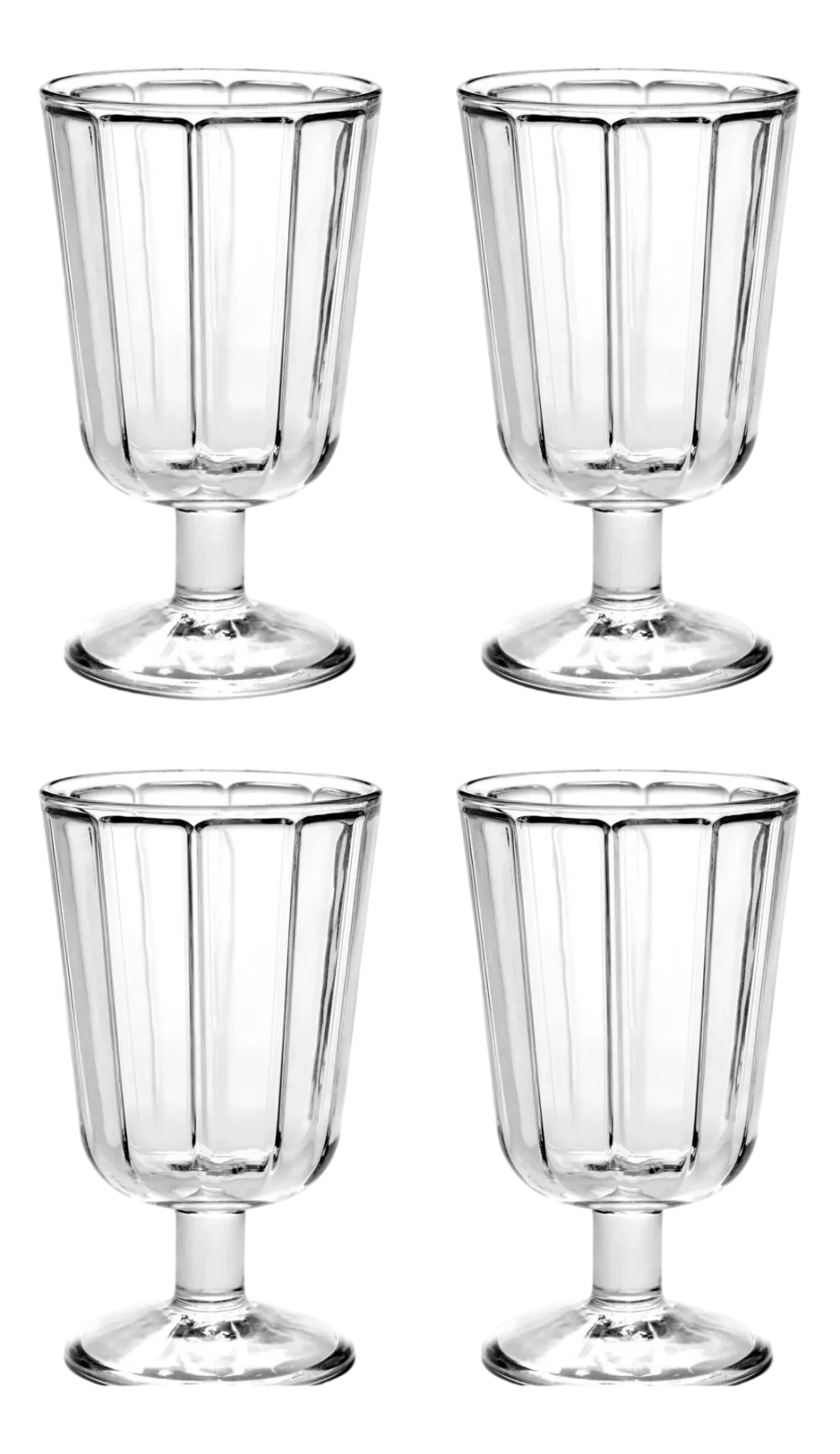 Serax Surface Rode Wijnglas 4 st. - 0,23 L Outlet