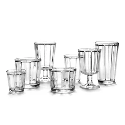 Serax Surface Rode Wijnglas 4 st. - 0,23 L Outlet