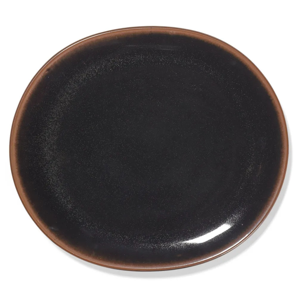 Serax - Uncharted - Out of Lines Dinerbord - 2 st. - Zwart Clearance