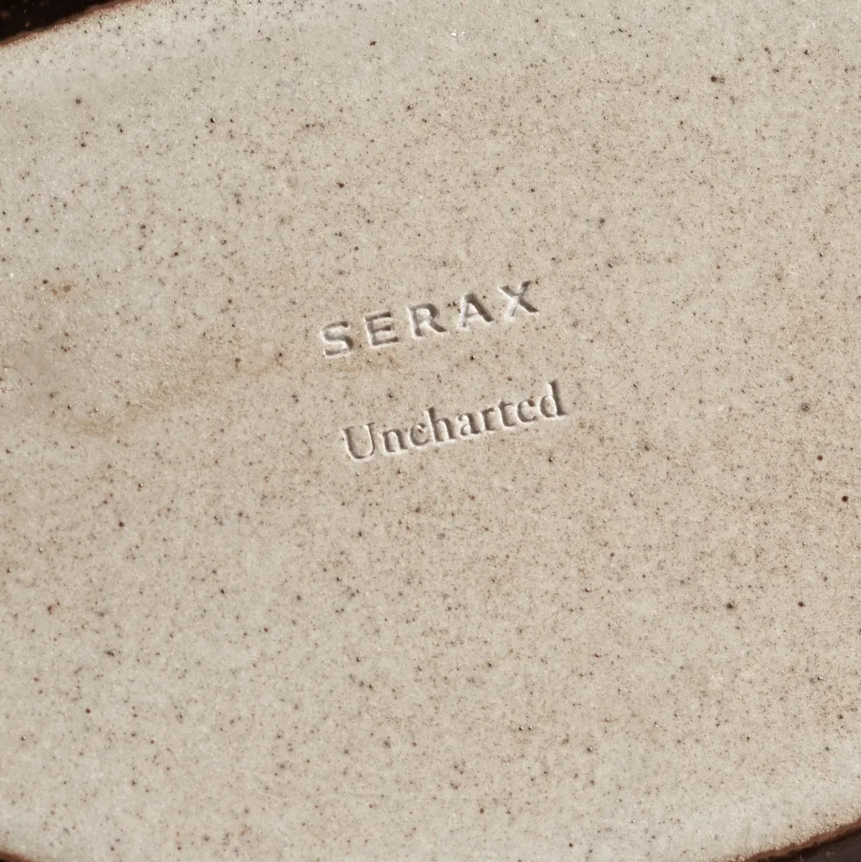 SERAX - Uncharted - Out of Lines Ontbijtbord - 2 st. - Zwart