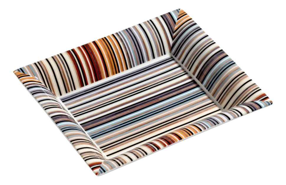 Serveerbord Missoni Luxury Gift Box Stripes Jenkins 148 Rectangular Tidy Tray Large