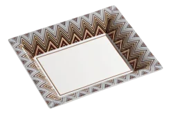 Serveerbord Missoni Luxury Gift Box Zig Zag Jarris 148 Rectangular Tidy Tray Large
