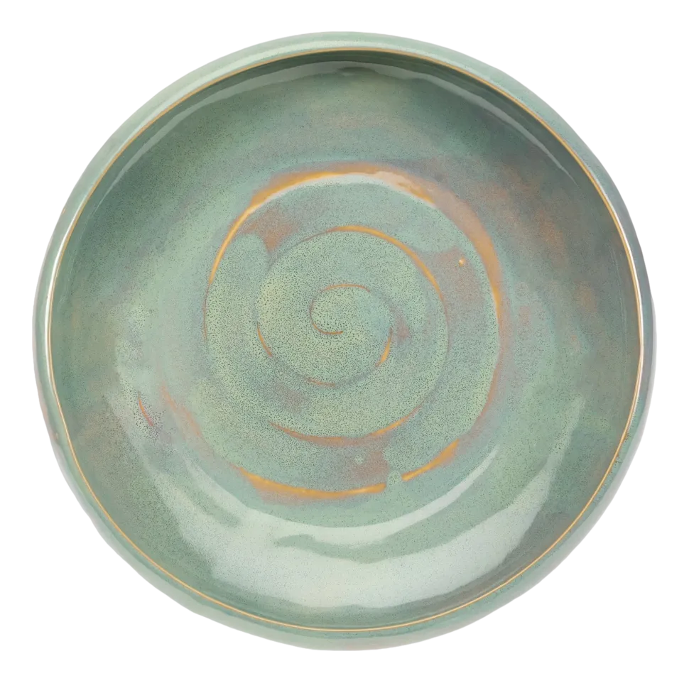 Serveerbord Serax Pure Tableware By Pascale Naessens Sea Green L 31 x 31 x 6,7 cm