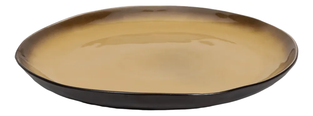 Serax Serveerbord Pure Tableware By Pascale Naessens Black Green L 33,6 cm Clearance