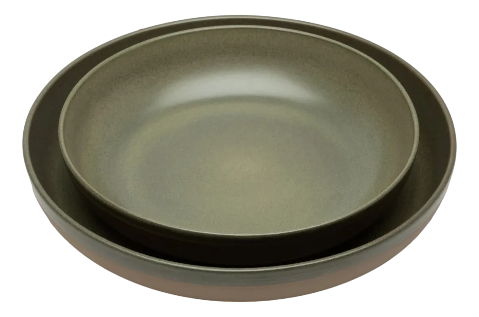 Serveerbord Serax Surface Tableware By Sergio Herman Camo Green M 32 cm