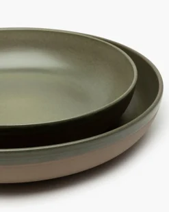 Serveerbord Serax Surface Tableware By Sergio Herman Camo Green M 32 cm