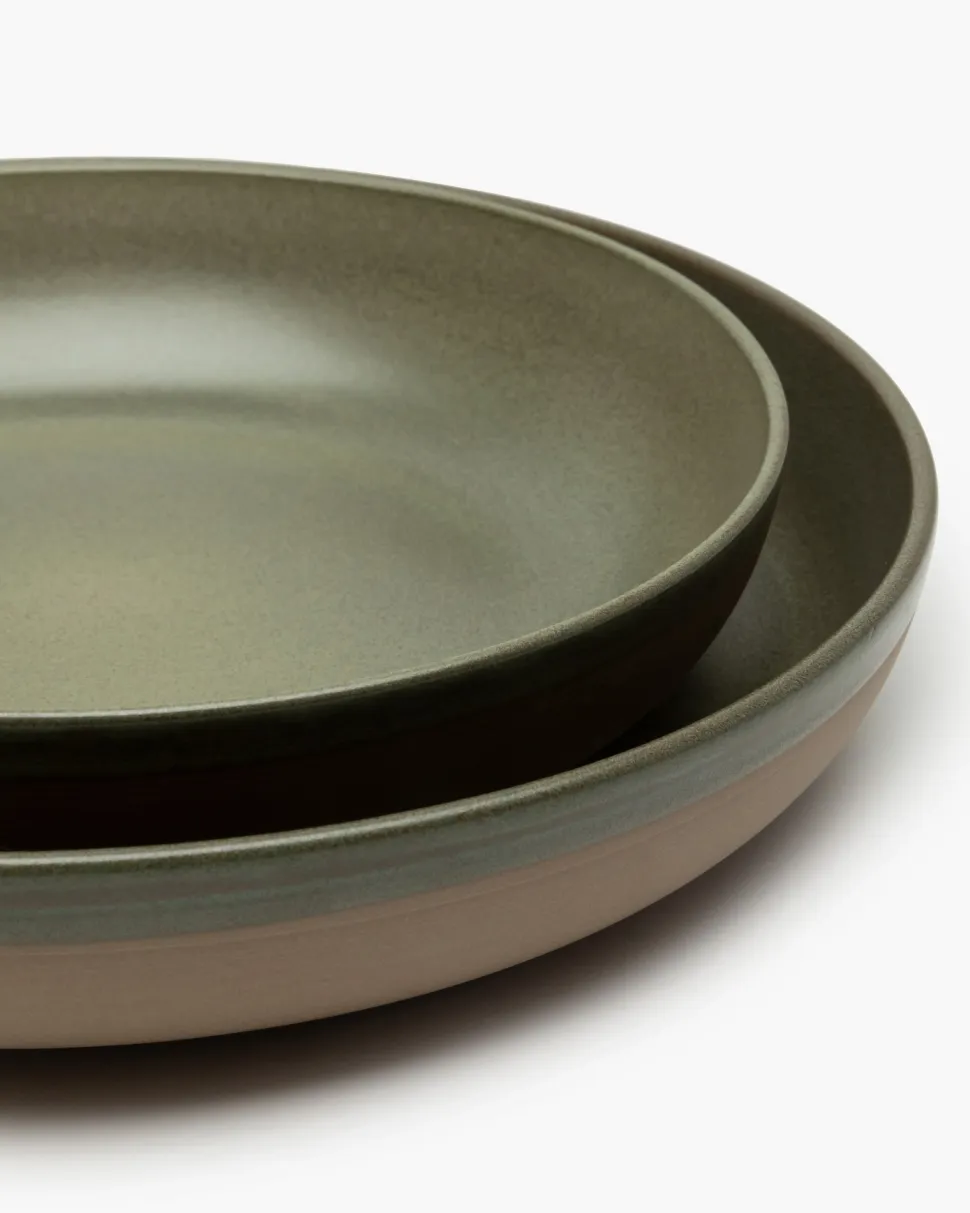 Serveerbord Serax Surface Tableware By Sergio Herman Camo Green M 32 cm