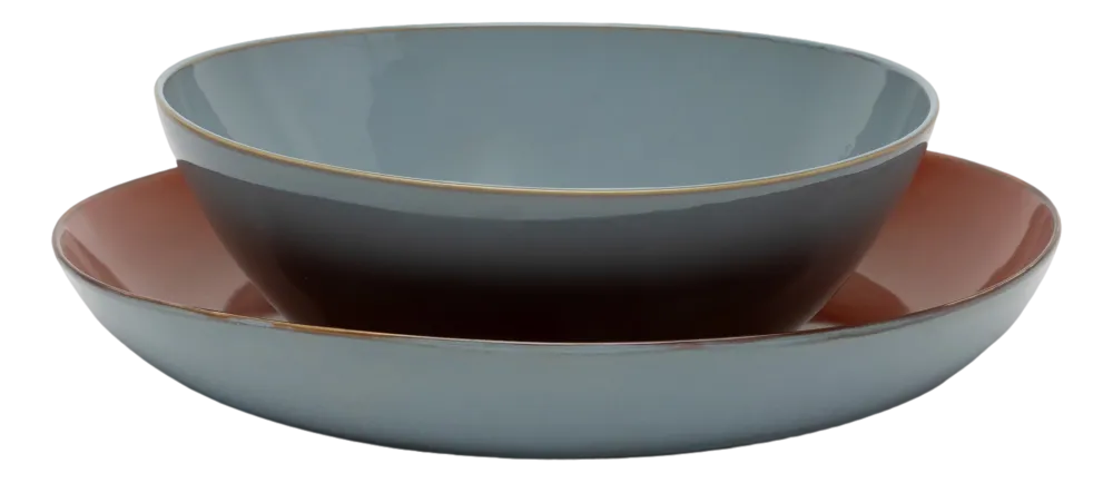 Serax Serveerbord Terres De Rêves Tableware By Anita Le Gr Rust Smoky Blue 35,5 cm Outlet
