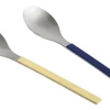 Serveerlepel HAY MVS Serving Spoon Dark Blue Yellow (Set of 2)