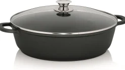 Kela Serveerpan Kerros Zwart 7L New