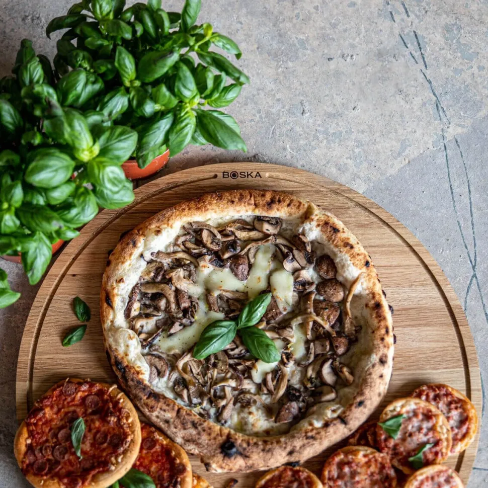 Serveerplank Boska Friends Pizza Board XXL Brown