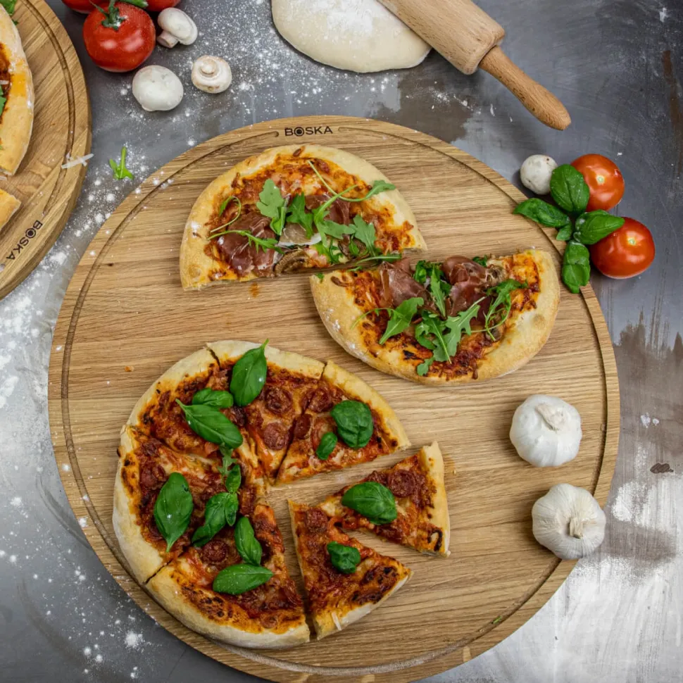 Serveerplank Boska Friends Pizza Board XXL Brown