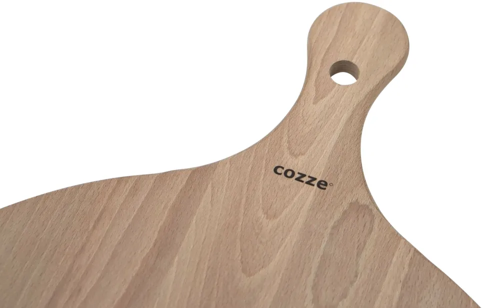 Serveerplank Cozze Pizza Bamboe met Handvat 35 cm