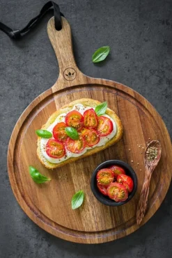 Dutchdeluxes Serveerplank Bread Board Medium Round Discount