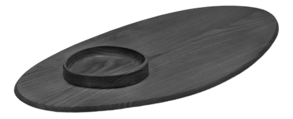 Serax Serveerplank Dune Kitchen & Table By Kelly Wearstler Black 81 x 40 x 4 cm Online