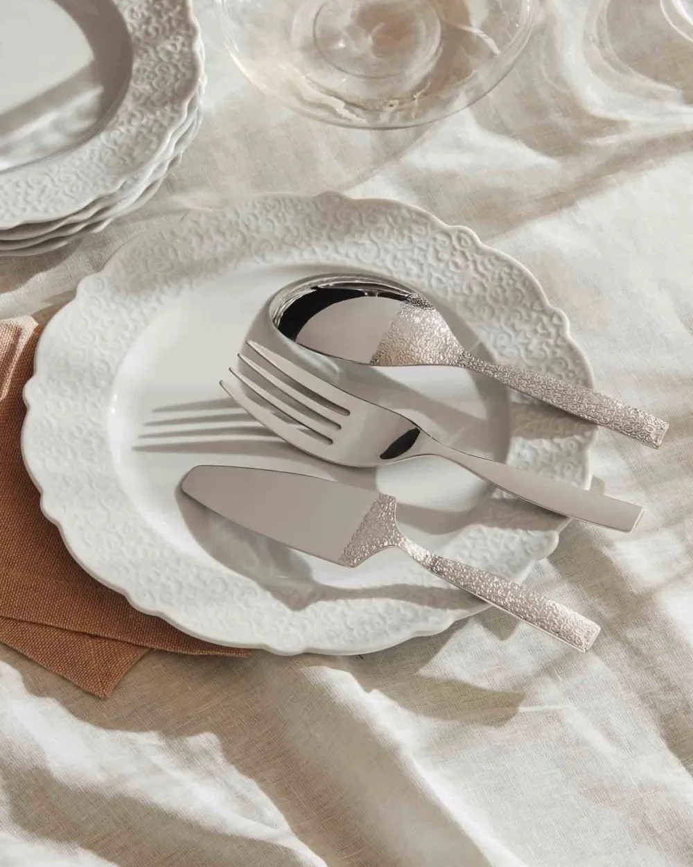 Alessi Serveerschaal Dressed White Porcelain 33,5 cm Online
