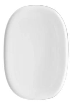 Alessi Serveerschaal Itsumo White Porcelain 36 x 25 cm Clearance