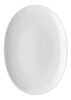 Alessi Serveerschaal Mami White Porcelain 38 x 27 cm Online