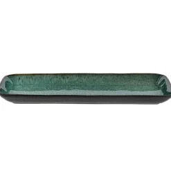 Serveerschaal Bitz Gastro Black Green 38 x 14 cm