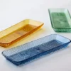 Serveerschaal Bitz Kusintha Rectangular Amber 38 x 14 cm (6-delig)