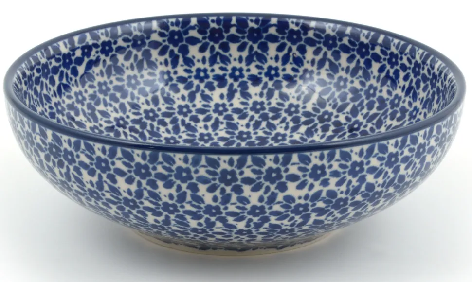 Bunzlau Castle Serveerschaal Blue Garden 22,5 cm Discount