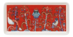 Iittala Serveerschaal Taika Rechthoek Rood (12 x 24 cm) Hot