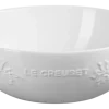 Le Creuset Serveerschaal Winter Holly Collection White 25 cm Clearance