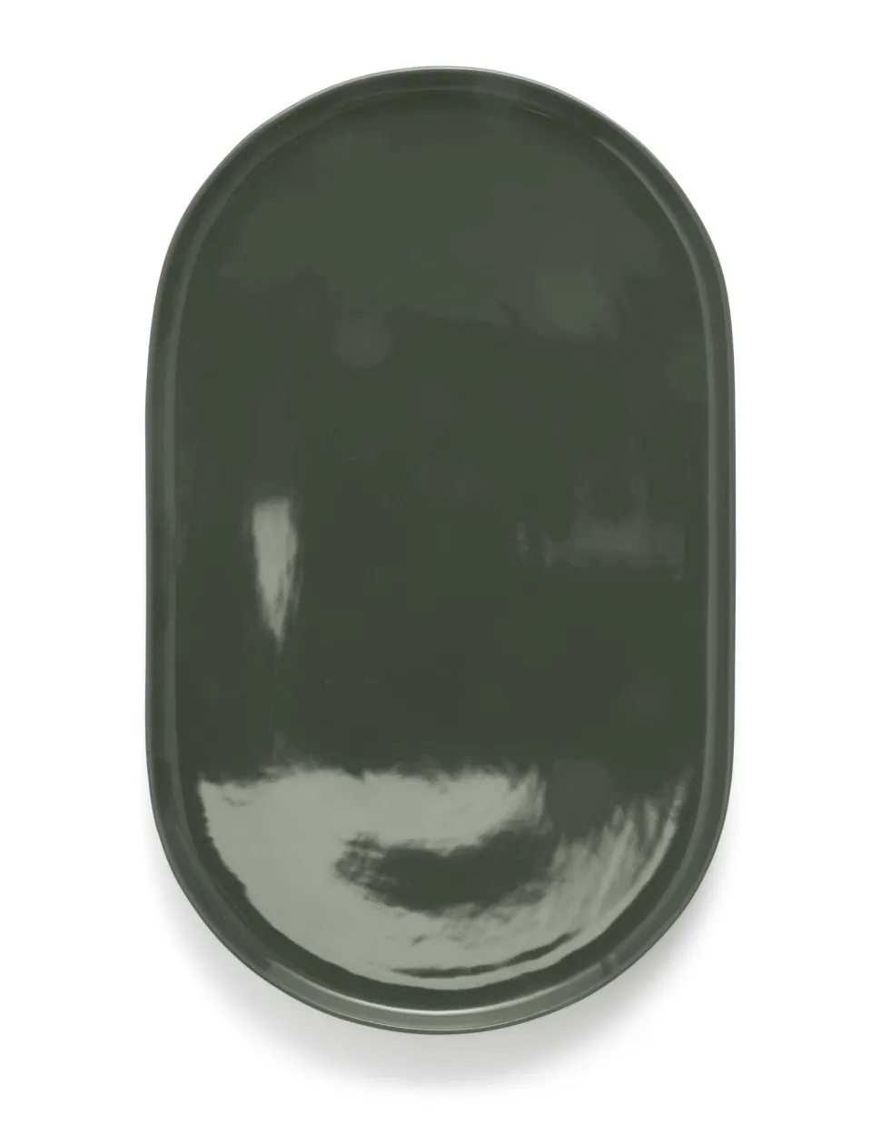 Serveerschaal Marc O'Polo Moments Olive Green 40 x 24,5 cm