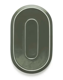 Serveerschaal Marc O'Polo Moments Olive Green 40 x 24,5 cm