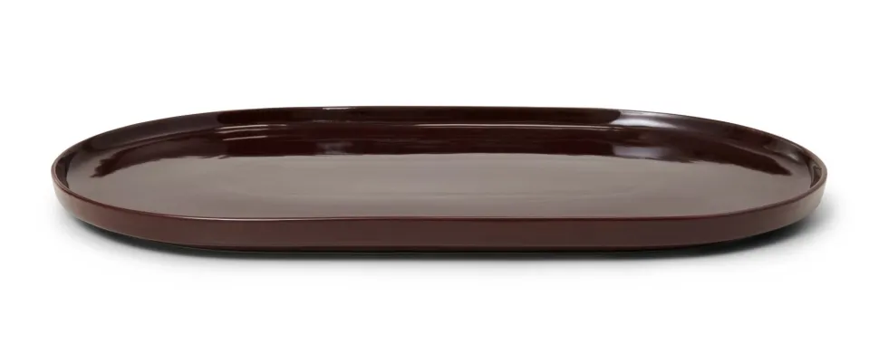 Serveerschaal Marc O'Polo Moments Earth Brown 40 x 24,5 cm