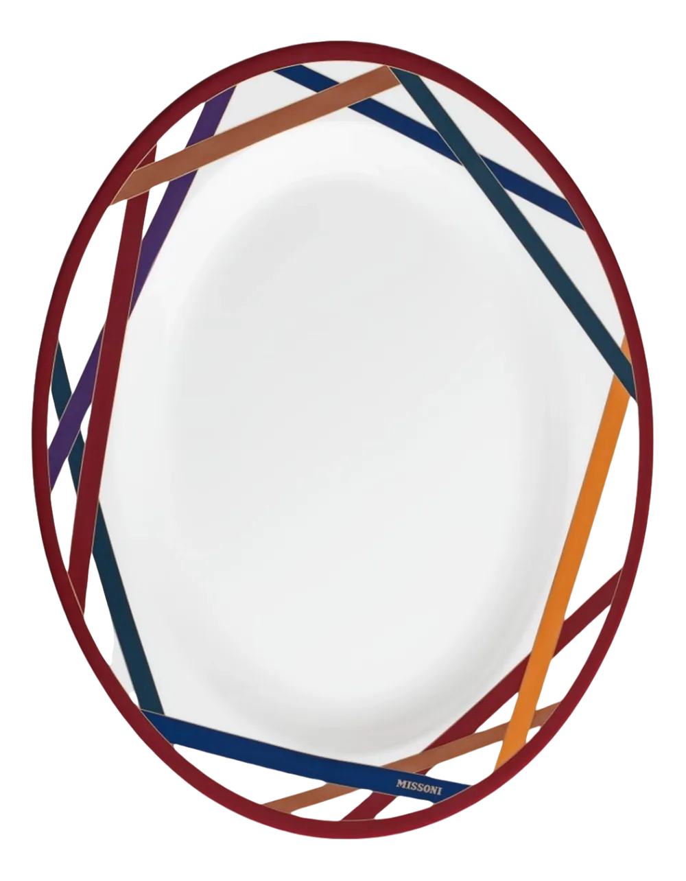 Missoni Serveerschaal Nastri Multicolor Oval Dish 36 cm Online