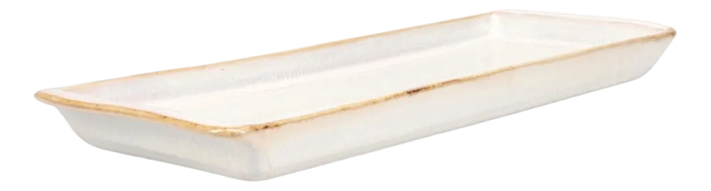 Salt & Pepper Serveerschaal Artisan White Off-White 30,5 x 10,5 cm Outlet