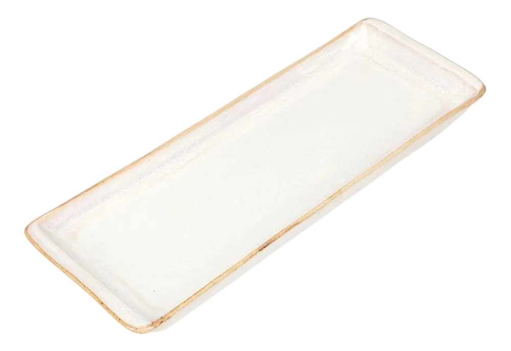 Salt & Pepper Serveerschaal Artisan White Off-White 30,5 x 10,5 cm Outlet