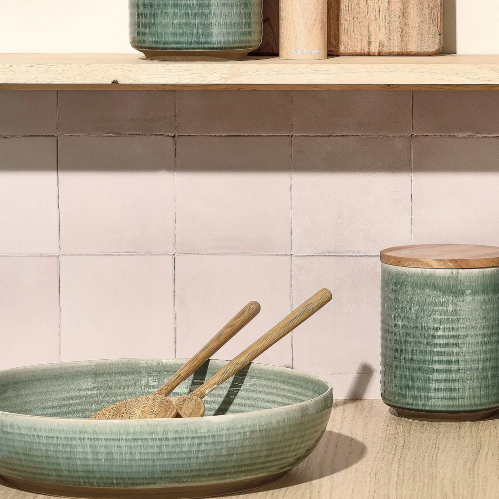 Salt & Pepper Serveerschaal Cameo Green 32 x 7,5 cm Online