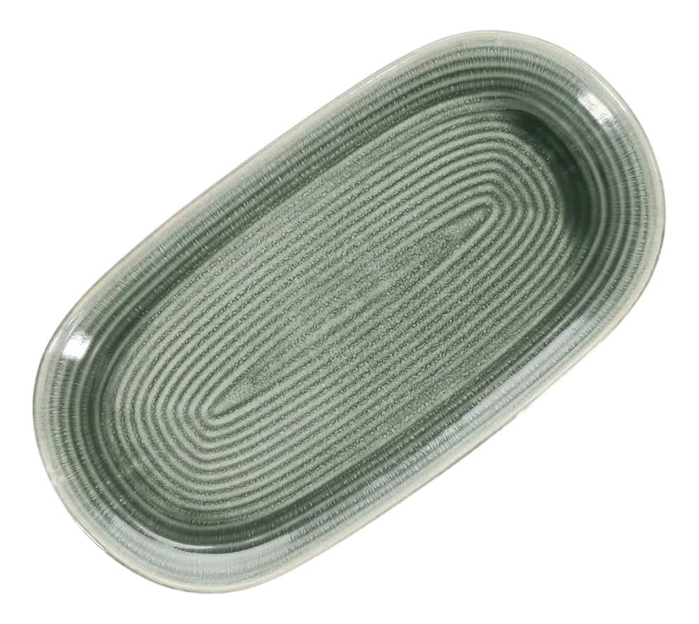 Salt & Pepper Serveerschaal Cameo Green 33,5 x 18 cm