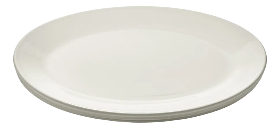 Serveerschaal Serax Dune Tableware By Kelly Wearstler White L 57 x 44 x 4 cm