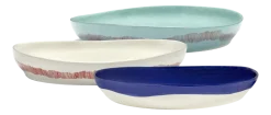 Serveerschaal Serax Feast Tableware By Ottolenghi White Red M 36 x 36 x 6 cm