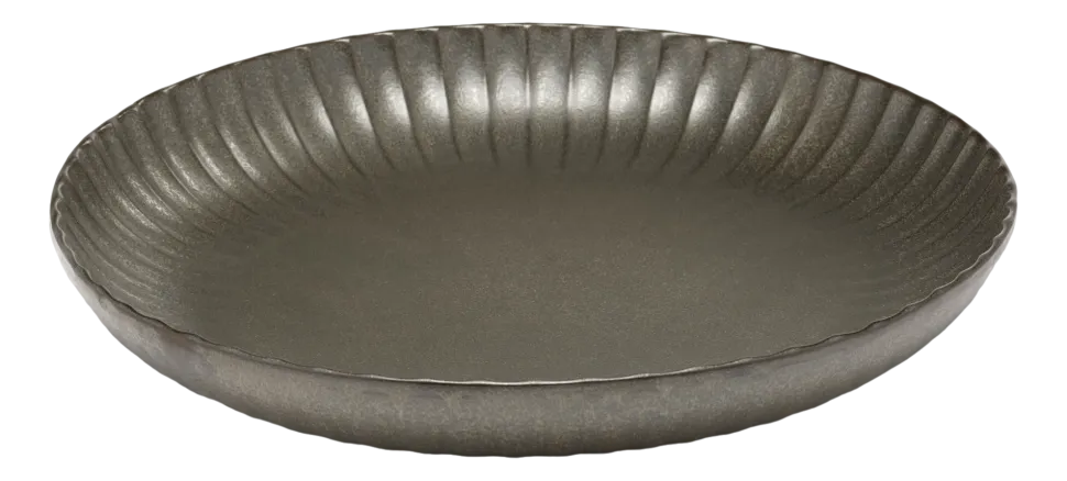 Serveerschaal Serax Inku Tableware Green M 32 x 32 x 5 cm