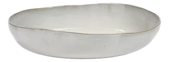 Serveerschaal Serax La Mère Tableware By Marie Michielssen Off White L 37 x 37 x 7 cm