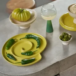Urban Nature Culture Serveerschaal Snack Plate Warm Olive Online